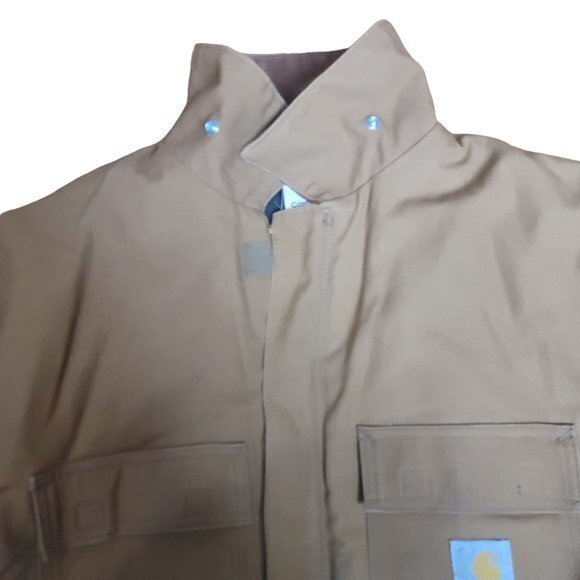 Carhartt Mens 46 Loose Fit Firm Insulated Traditional Coat - Picture 2 of 10